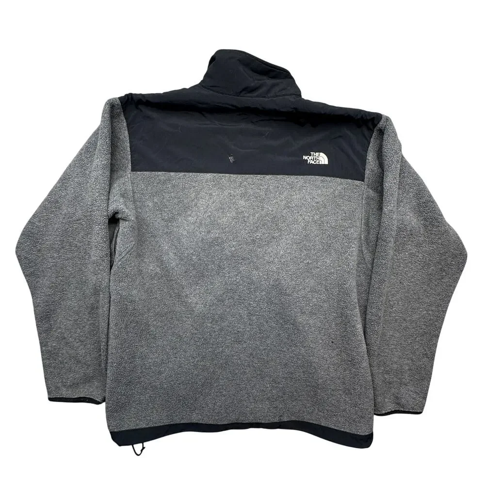 Vintage The North Face Denali Fleece Jacket Mens Large Black Gray Polartec